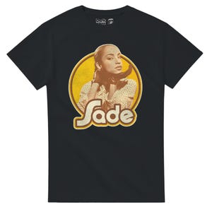 Retro Sade Adu 80s Singer Songwriter T-Shirt - Free Shipping - 15% off 2 or more items with code SAVE15