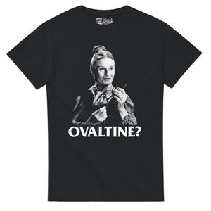 Frau Blucher &#39;Ovaltine&#39; - Young Frankenstein T-Shirt - Free Shipping - 15% off 2 or more shirts with code SAVE15