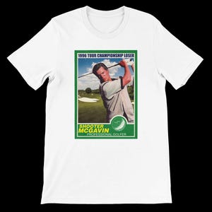 Camiseta con tarjeta coleccionable de golf Shooter McGavin Loser