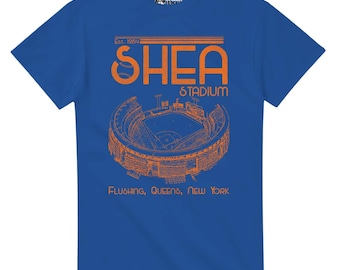 Shea Stadium Shirt: Vintage New York Baseball - Flushing Queens