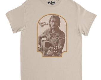 Carefree Highway T-Shirt: Gordon Lightfoot Lyrics - Soft Cotton