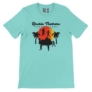レトロ ジャッキー・ツリーホーン・プロダクションズ『ビッグ・リボウスキ』映画Tシャツ - 2枚以上の購入で15%オフ（コードSAVE15） - 送料無料