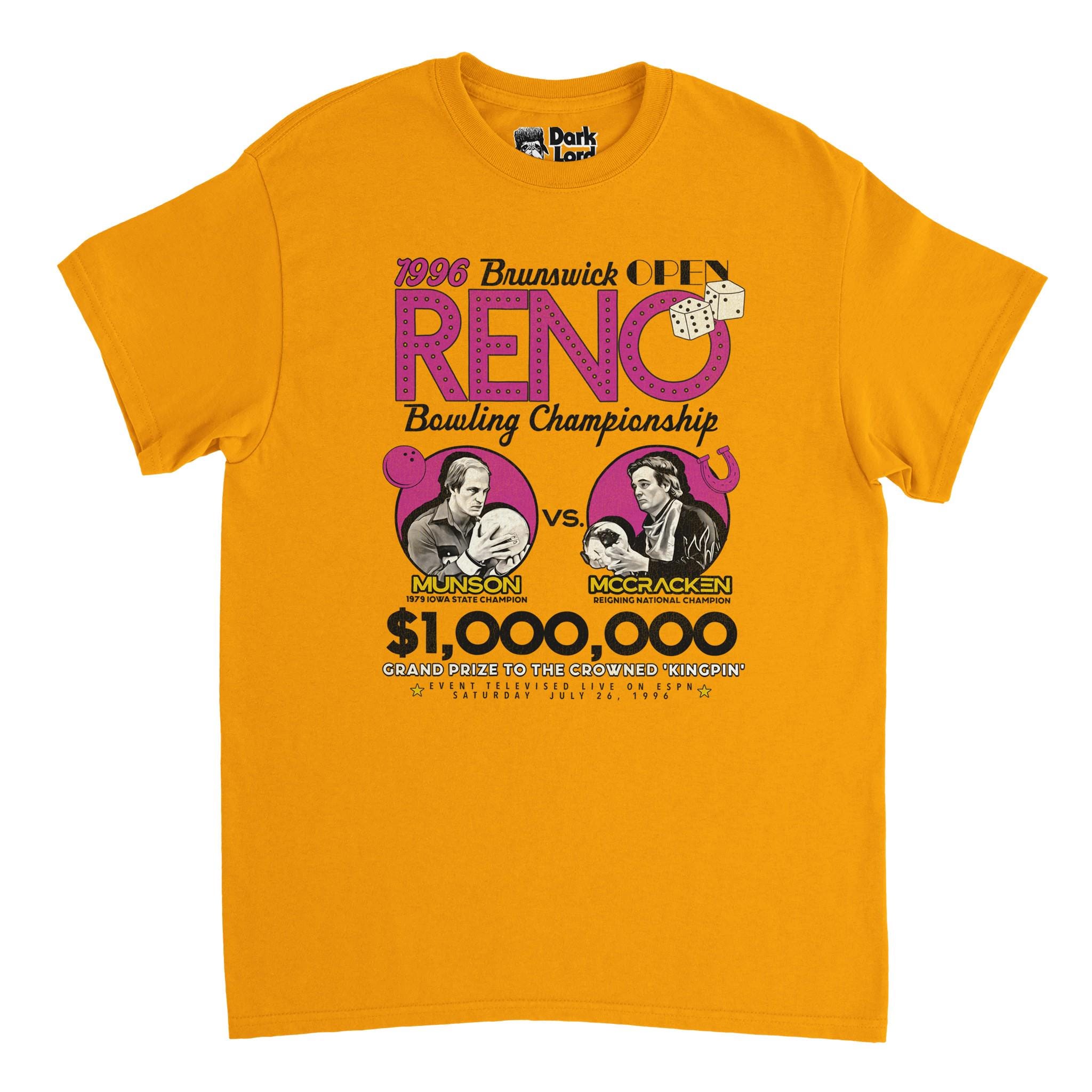 Kingpin Movie 1996 Reno Bowling Championship - Munson Vs. Mccracken T-shirt  - Funny Pop Culture Inspired Fan Tees/gifts - Free Shipping - Etsy, image size:2048x2048