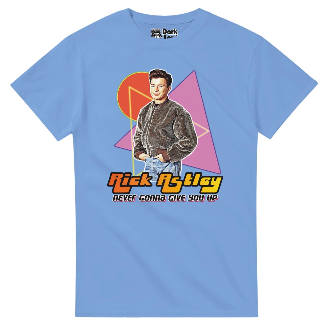 Rick Astley 'never Gonna Give You Up' T-shirt - Free Shipping - 15% off ...