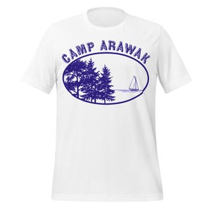 Retro Angela Baker's Camp Arawak film-T-shirt 'Sleepaway Camp' - gratis verzending - 15% korting op 2 of meer items met code SAVE15