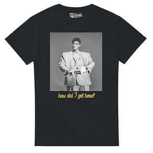ディビット•バーン　David Byrne Tシャツ Lサイズ 黒 90's david byrne uh-oh t-shirts激レア - メルカリ