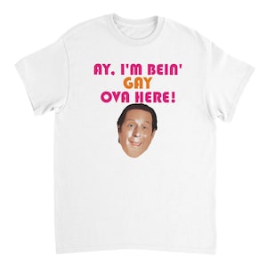 Ay I&#39;m Bein&#39; Gay Ova Here! Sean Rinaldi - What We Do In The Shadows T-Shirt - Christmas Shoppers Please Read Item Description - Free Shippin