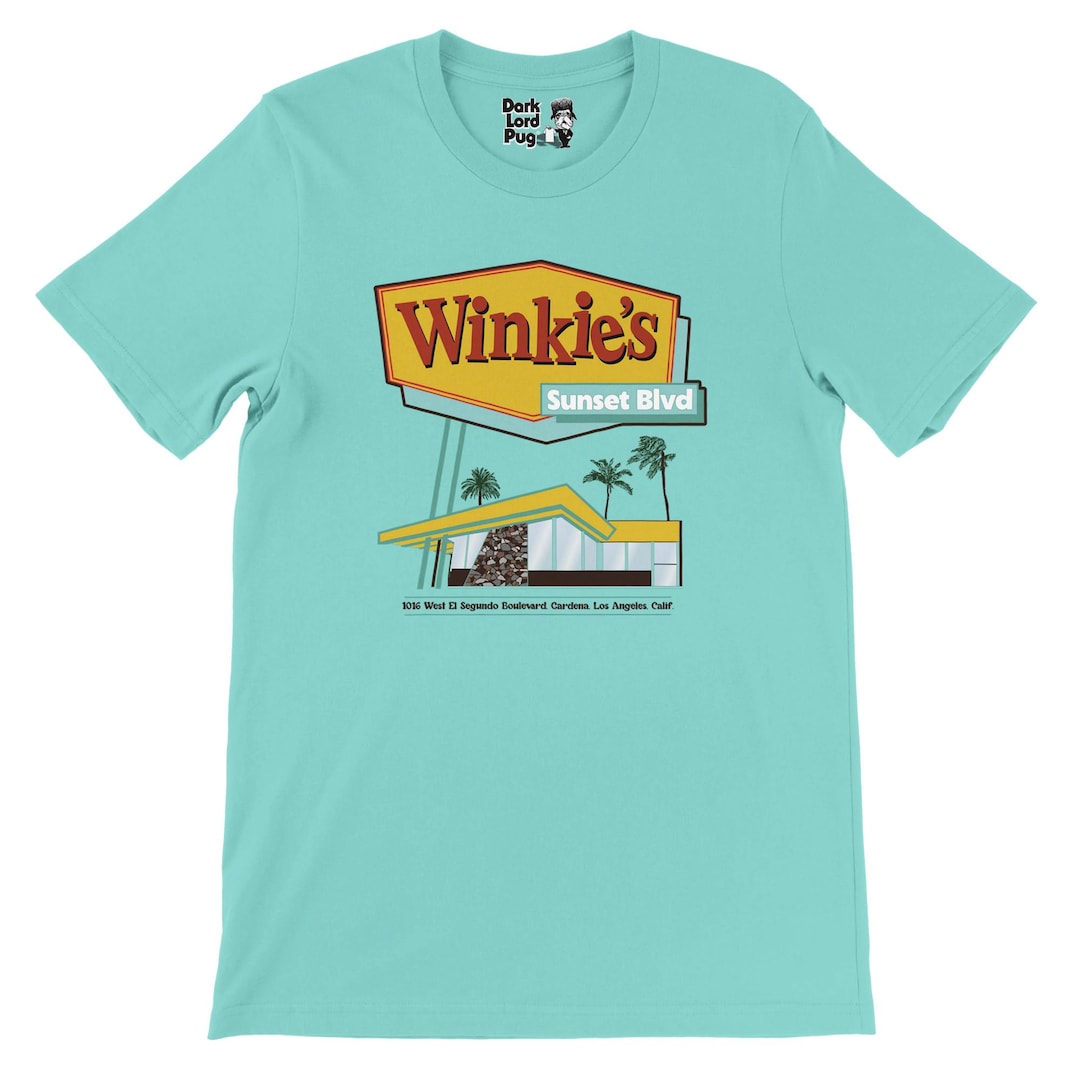Retro Winkie's Diner Sunset Blvd 'mulholland Drive' Movie T-shirt - 15% ...