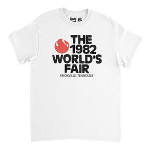 Retro Defunct Expo 1982 World&#39;s Fair Knoxville Tennessee T-Shirt - 15% off 2 or more shirts code SAVE15 - Free Shipping