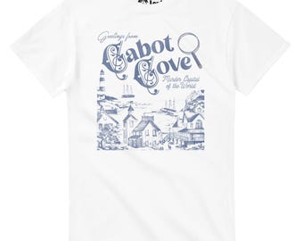 Camiseta de "Se ha escrito un crimen": Cita de Cabot Cove - Camiseta para fanáticos de crímenes reales