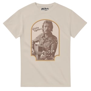 ゴードン・ライトフット「ケアフリー・ハイウェイ」Tシャツ - 送料無料 - コード SAVE15 で 2 枚以上のご購入で 15% オフ