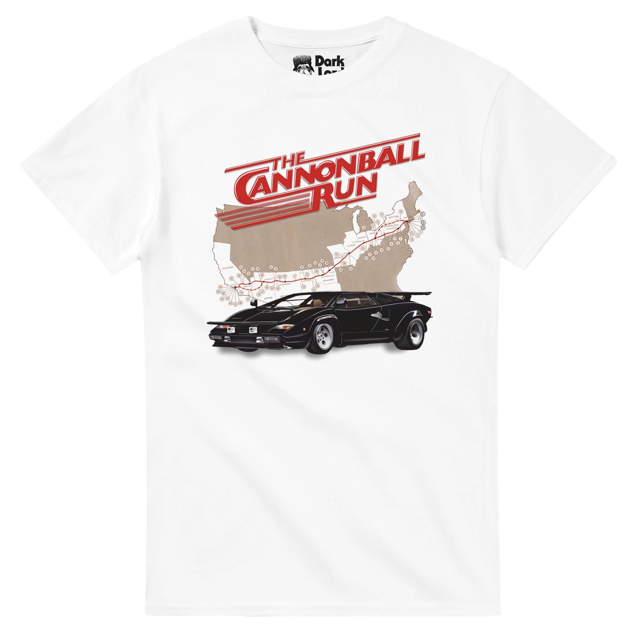 The Cannonball Run 80s Comedy Movie Poster T-shirt Per