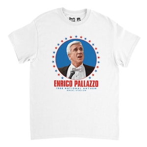 Enrico Pallazzo Naked Gun T-shirt - Nationalsången från 1988