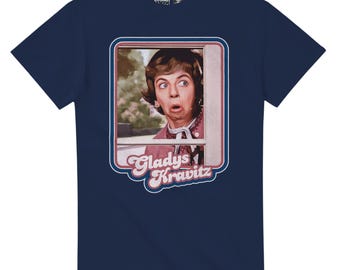 Bewitched TV Show Shirt: Gladys Kravitz Fan Tee (60s Retro Style)
