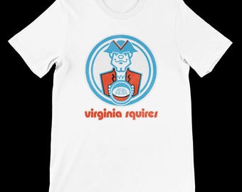 Virginia Squires T-Shirt – Vintage ABA Basketball Fan Apparel | Retro Sportswear