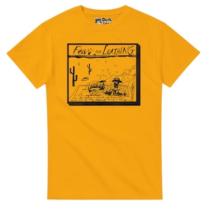 Fear and Loathing In Las Vegas - Hunter S Thompson Drawing T-Shirt - Free Shipping - 15% off 2 or more shirts with code SAVE15