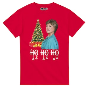 Ho Ho Ho Blanche Devereaux T-Shirt - Funny Pop Culture Inspired Fan Tees/Gifts - Free Shipping