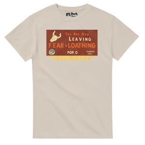 Fear and Loathing In Las Vegas City Limits Sign T-Shirt - Funny Pop Culture Inspired Fan Tees/Gifts - Free Shipping