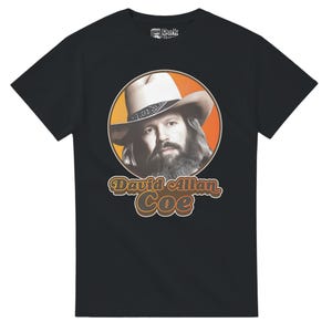 David Allan Coe Country T-shirt, Retro Design (Unisex S-XXL)
