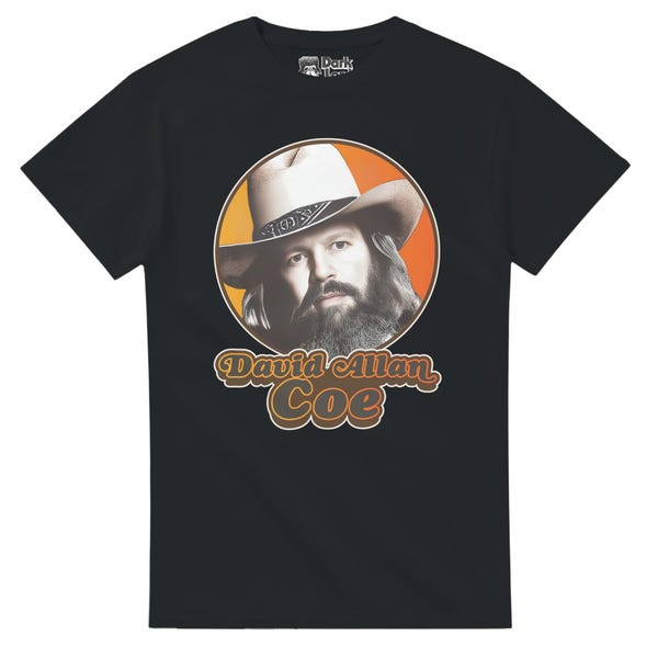 David Allan Coe Country T-Shirt im Retro-Design (Unisex S-XXL)
