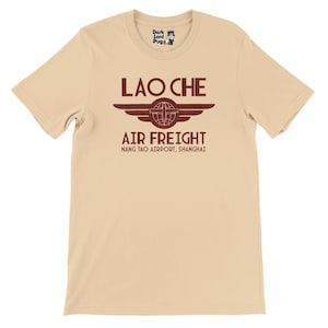 Indiana Jones T-shirt: Lao Che Air Freight Design - Film T-shirt