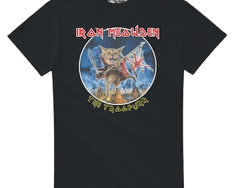Iron Meowden T-Shirt - Free Shipping - 15% off 2 or more shirts with code SAVE15