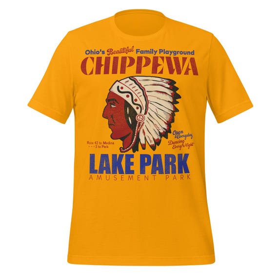 Chippewa, Chippewa Lake Park Shirt: Retro Ohio Amusement Tee (Unisex Cotton)