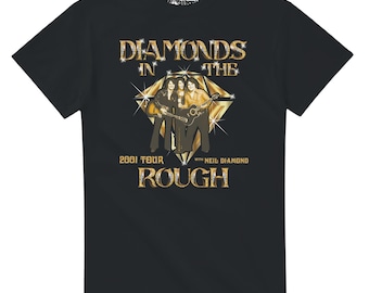 Saving Silverman Shirt: Diamonds In The Rough Design (Men's S-XXL)