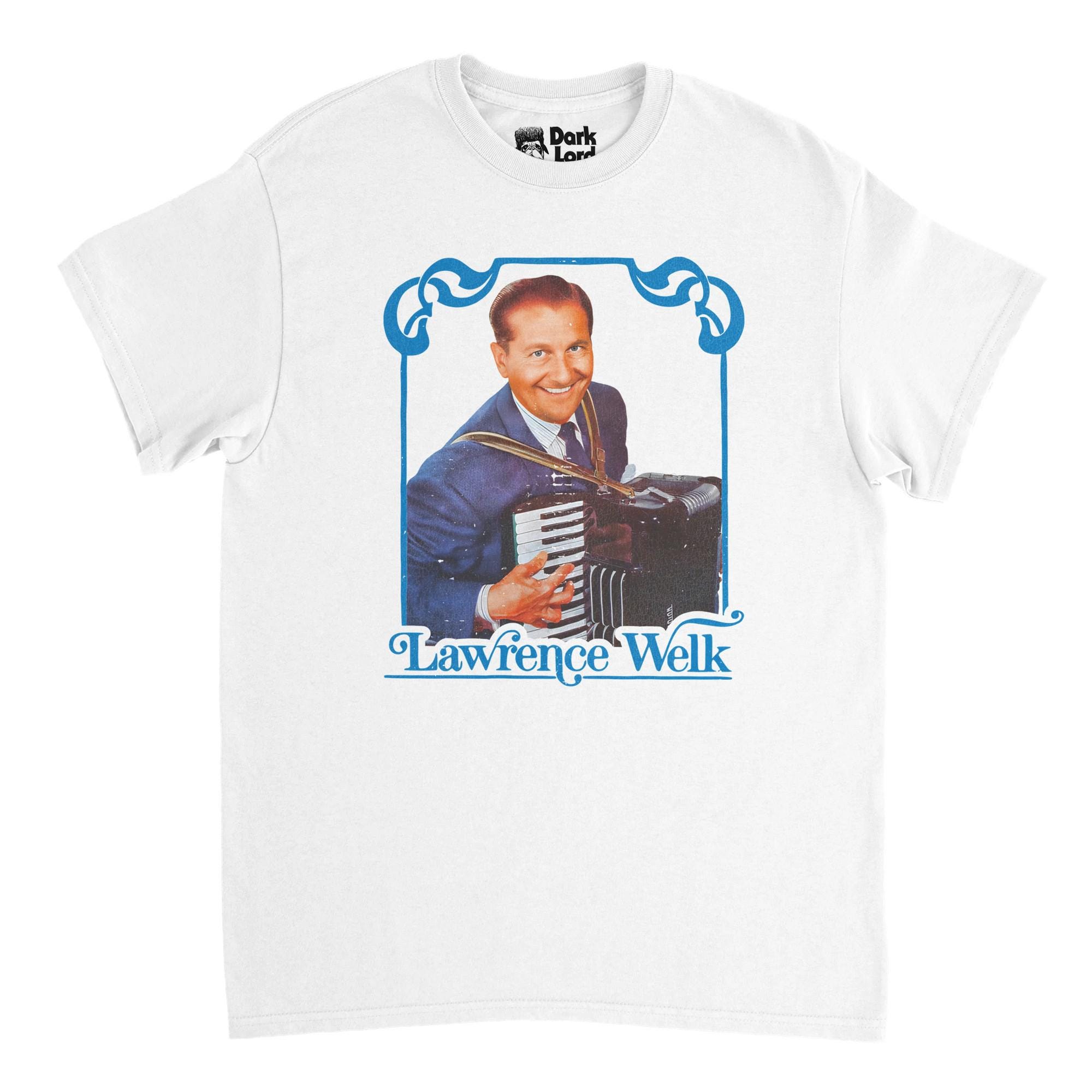 Lawrence Welk T-shirt: Vintage Accordion Portrait - Soft Cotton - Etsy