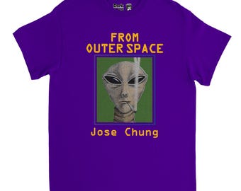 Jose Chung Akte X T-Shirt - Weltraum Grafik-T-Shirt