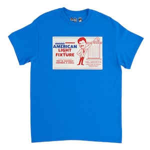 Retro American Light and Fixture Del Griffith Karte 'Planes, Trains and Automobiles' Film T-Shirt - 15% Rabatt auf 2 oder mehr Shirts Code SAVE15