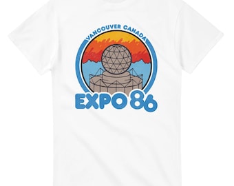 Expo 86 Vancouver T-Shirt: Retro World's Fair Design - Souvenir Tee
