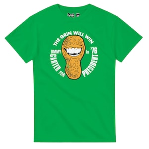 T-shirt vintage della campagna presidenziale di Jimmy Carter del 1976 - Politica democratica - Spedizione gratuita - Sconto del 15% su 2 o più articoli con il codice SAVE15