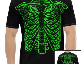 Spinal Tap Skeleton T-shirt, Nigel Tufnel Green (unisex S-XXL) - Etsy