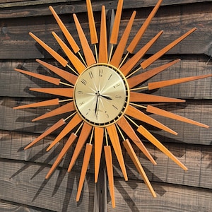 Seth Thomas Sunburst - Etsy