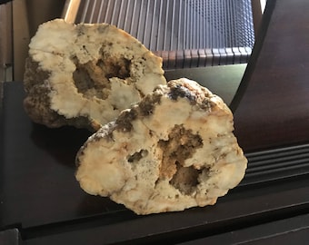 Very Large geode with perfect tiny crystals.