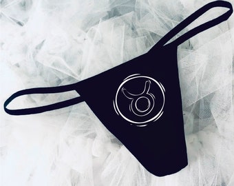 Taurus Have More Fun Astrology Zodiac Sign Funny Womens Boyshort Underwear Panties