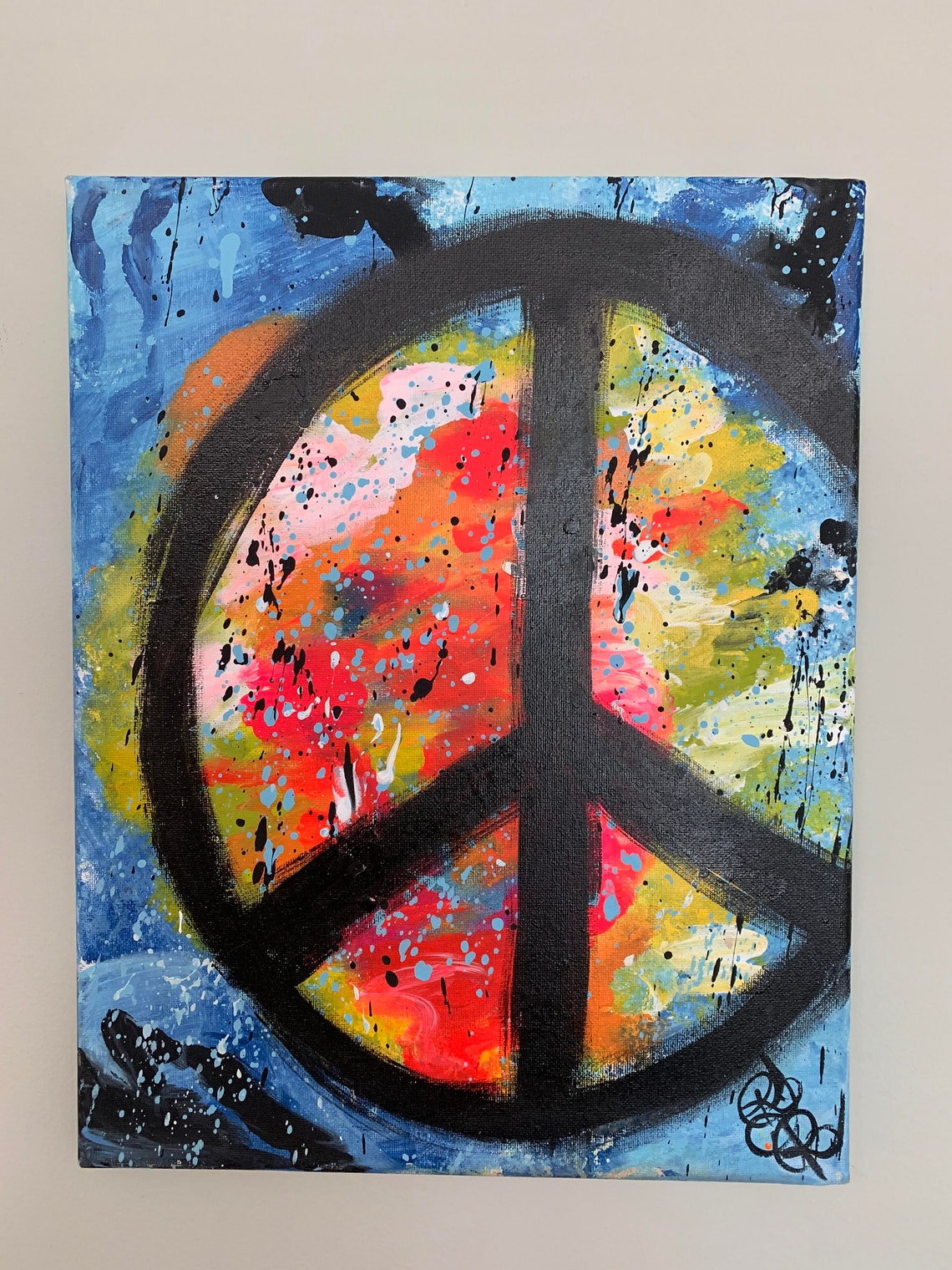 What To Use To Sign An Acrylic Painting at Katie Craig blog