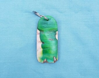 Recycled Skateboard Keychain