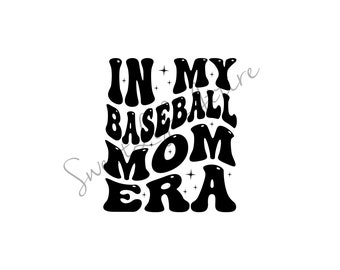 Baseball Mom SVG - Baseball Era SVG