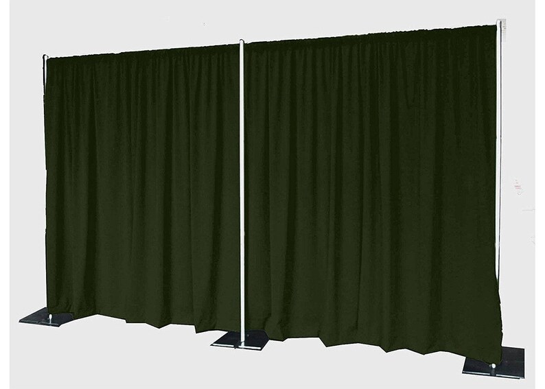 5feet X 8feet Hunter Green Polyester Fabric Backdrop Etsy