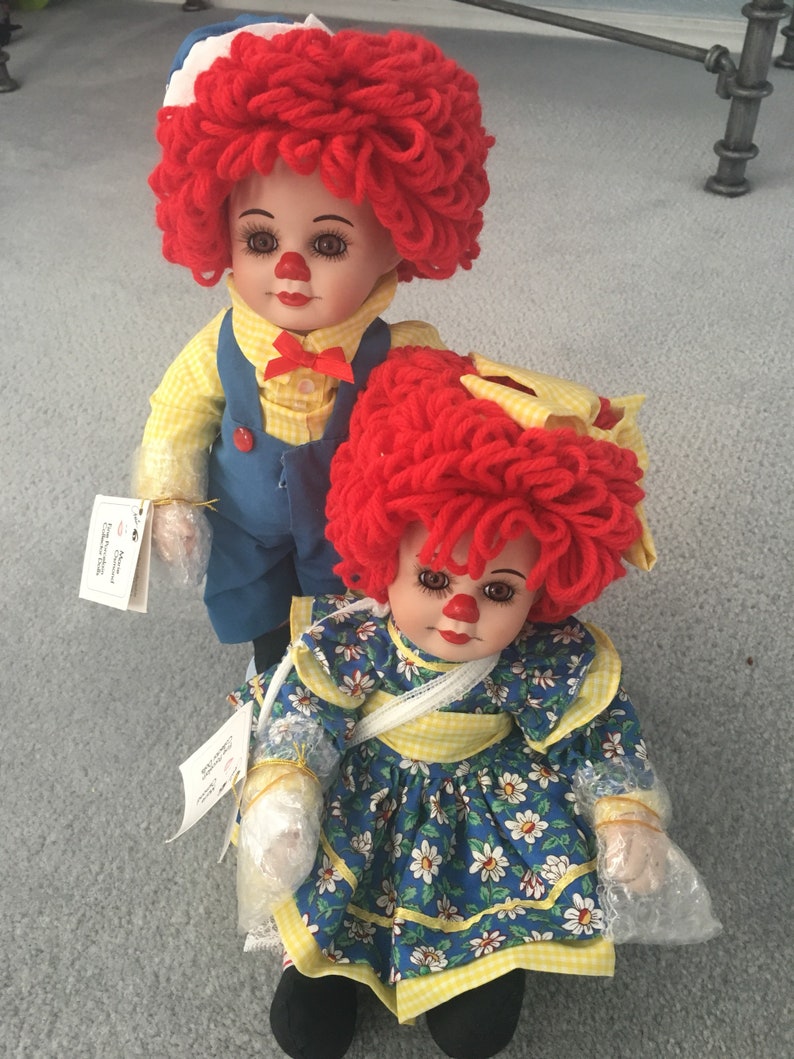 marie osmond raggedy ann and andy dolls