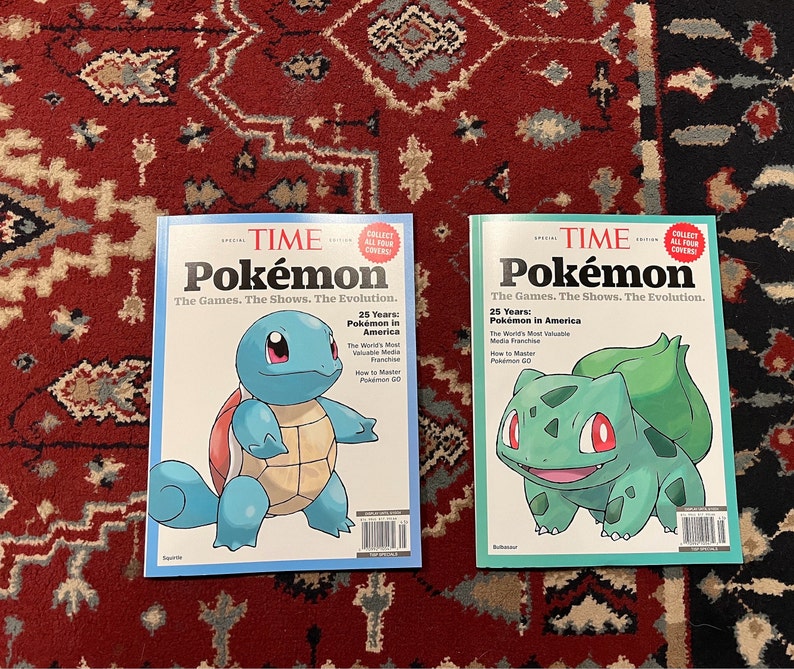 Pokémon Time Magazine Special Edition 2024 Complete 25th Anniversary