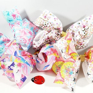 Magical Unicorns Boutique Bows - Medium