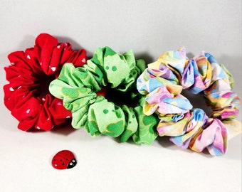 Spring Scrunchies Valentines, St. Patrick's, Easter