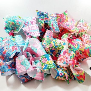 Tropical Prints Medium Bows