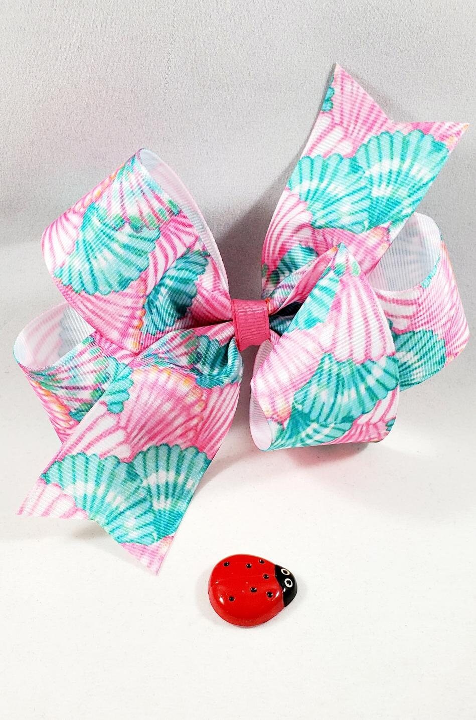 Tropical Prints Medium Bows - Etsy