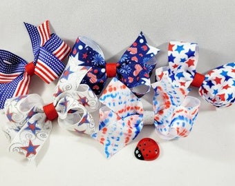 Patriotic Small Bows
