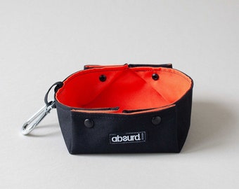 Dog Travel Bowl | Collapsible Dog Bowl | Portable Dog Feeding Bowl | 100% Waterproof | Camping Dog Water Bowl | Personalised Dog Owner Gift