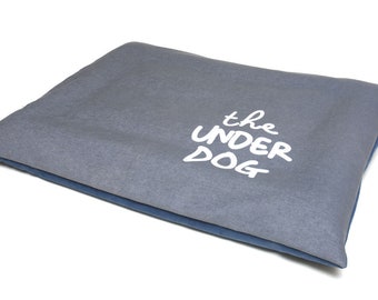 Unique Pillow Dog Bed, Washable with Dog Bed Liner, Handmade, Custom Pet Bed, Wool Soft, Dog Floor Cushion, Small Dog Bed, Large Dog Bed